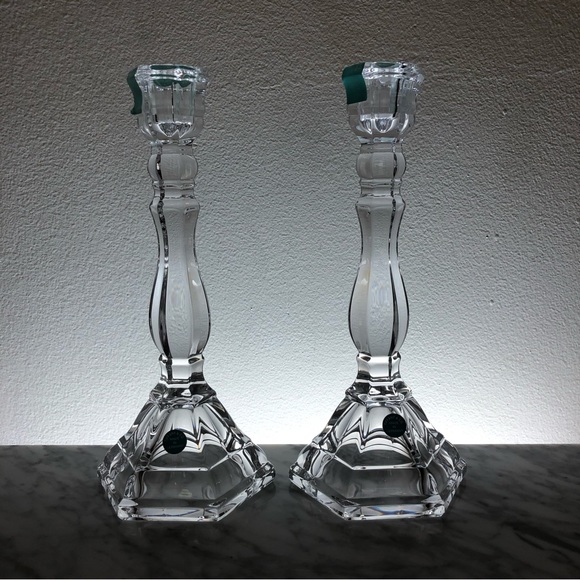 Tiffany & Co. Accents Tiffany Hampton Candlesticks New Two Stunning